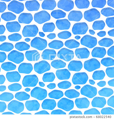 Water surface background square watercolor style 68022540