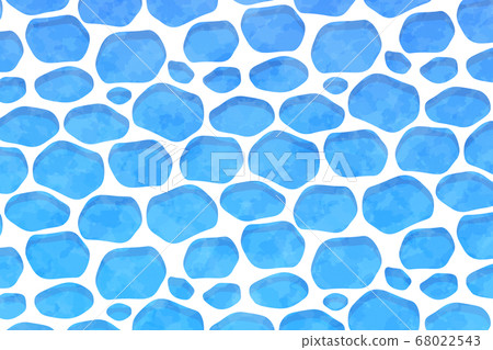 Water surface background rectangle watercolor style 68022543