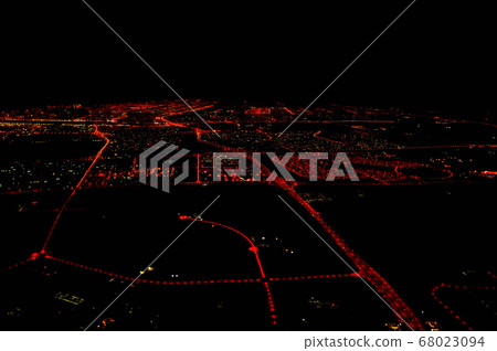 Night view in Dubai Night view in Dubai 68023094