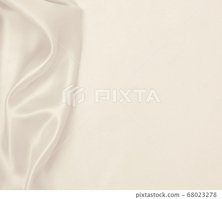 Smooth elegant golden silk or satin luxury cloth Smooth elegant golden silk or satin luxury cloth 68023278