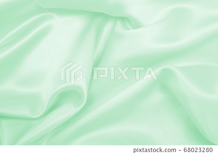 Smooth elegant green silk or satin luxury cloth Smooth elegant green silk or satin luxury cloth 68023280