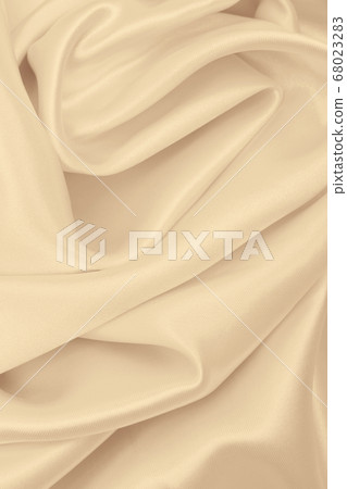 Smooth elegant golden silk or satin luxury cloth Smooth elegant golden silk or satin luxury cloth 68023283
