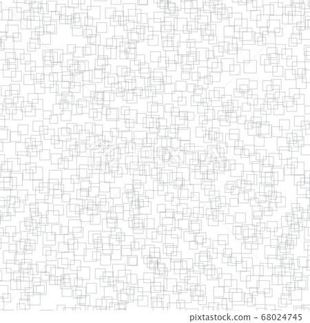 Geometric pattern background material with many squares 68024745