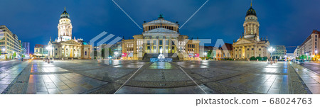 Historic Gendarmenmarkt Square in Berlin, Germany 68024763