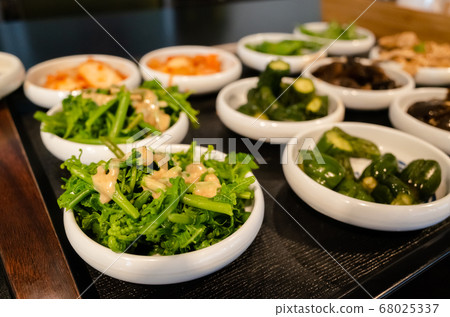Taiwanese appetizer on a table Taiwanese appetizer on a table 68025337