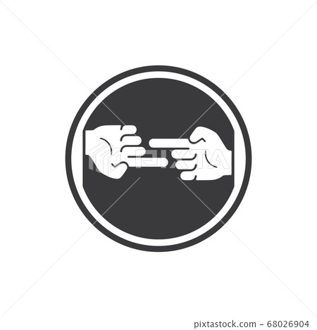 Hand gestures and sign language isolated - Stock Illustration [68026904 ...