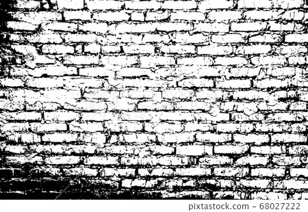 Vector illustration of rough brick wall Vector illustration of rough brick wall 68027222