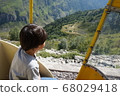 A scene with a boy riding a Petit Tran in Altost 68029418