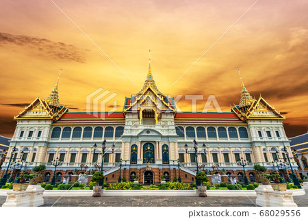 The beautiful of Wat Phra Kaew or Wat Phra Si 68029556