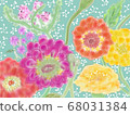 七彩花朵 68031384