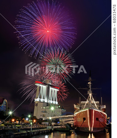 Sea Day Nagoya Minato Festival Firework Display 68033478