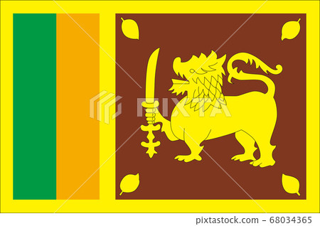 Flag of Sri Lanka 68034365
