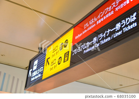 Keihan Railway Keihan Main Line Tenmabashi Station Information Display Keihan Railway Keihan Main Line Tenmabashi Station Information Display 68035100