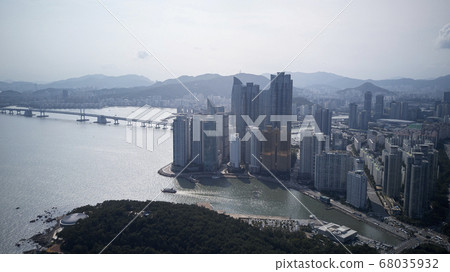 釜山，海雲台區，海雲台，海洋城市，高層建築，廣安橋 68035932