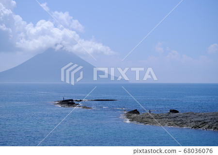 凱蒙達克（Kaimondake）景色的萬壽華納公園（Banshohana Park）風景 68036076