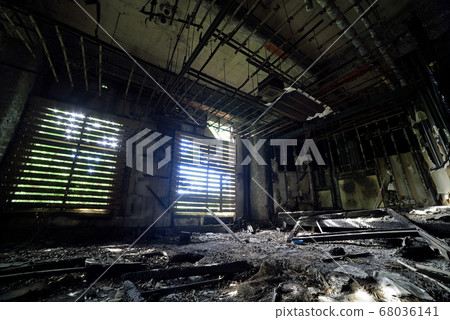 Ruins of the hotel 68036141