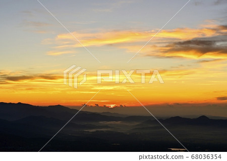 Mt.Fuji Gotemba Route Sunrise near No. 5.5 68036354