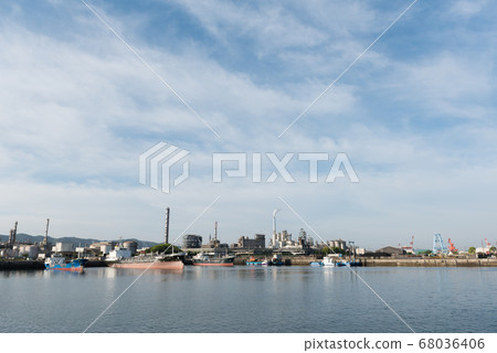 View from the ferry terminal of Shunan Yamaguchi City 68036406