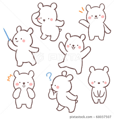 Polar bear variation set 68037507