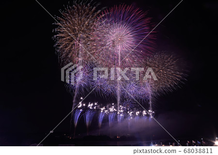 Tonegawa Fireworks Festival "Music Star Mine Yamazaki Fireworks Factory" 68038811