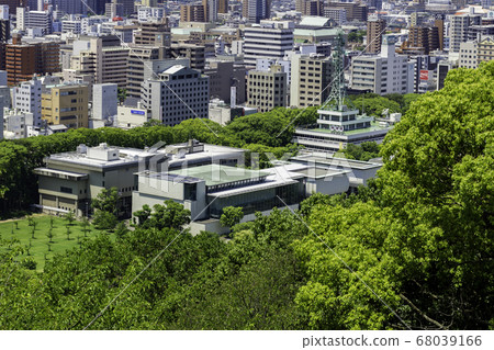 Matsuyama Castle, Ehime Prefectural Museum of Art, Ehime Prefectural Library, Matsuyama City, Ehime Prefecture 68039166