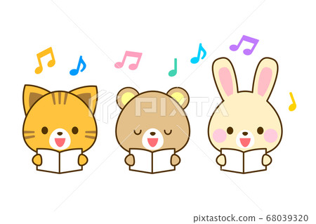Chorus animal illustration 68039320