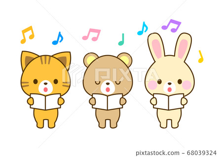 Chorus animal illustration 68039324