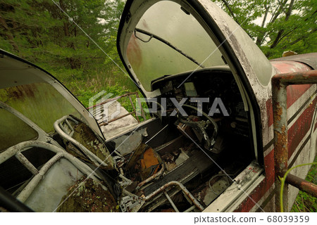 Amusement park ruins Amusement park ruins 68039359