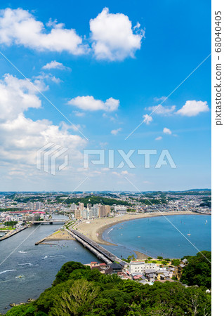 [神奈川縣]湘南海岸（8月） 68040405