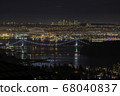 Vancouver city night view 68040837