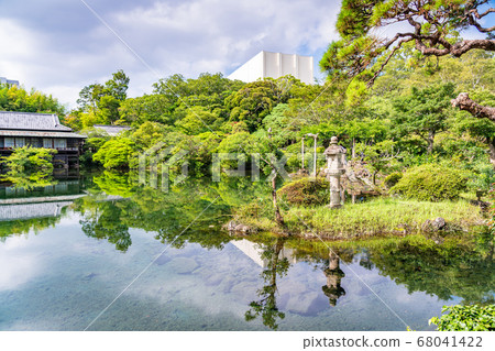 (Shizuoka Prefecture) Mishima City Rakujuen, Obama Pond of Mansui (Shizuoka Prefecture) Mishima City Rakujuen, Obama Pond of Mansui 68041422