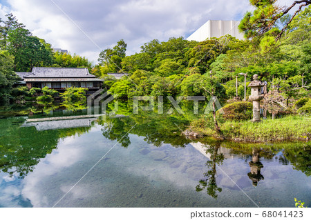 (Shizuoka Prefecture) Mishima City Rakujuen, Obama Pond of Mansui (Shizuoka Prefecture) Mishima City Rakujuen, Obama Pond of Mansui 68041423