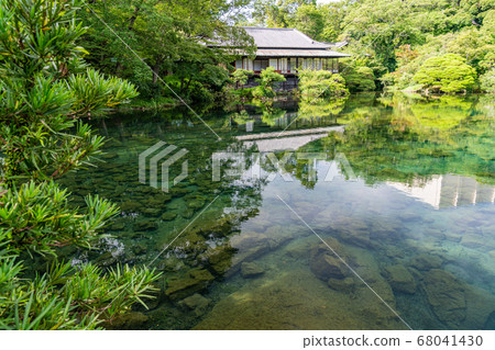 (Shizuoka Prefecture) Mishima City Rakujuen, Obama Pond of Mansui (Shizuoka Prefecture) Mishima City Rakujuen, Obama Pond of Mansui 68041430