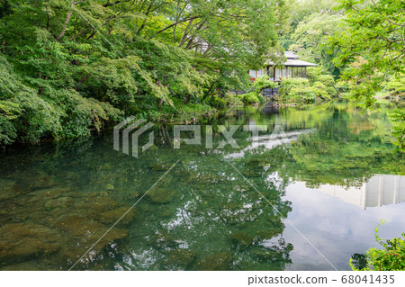 (Shizuoka Prefecture) Mishima City Rakujuen, Obama Pond of Mansui (Shizuoka Prefecture) Mishima City Rakujuen, Obama Pond of Mansui 68041435