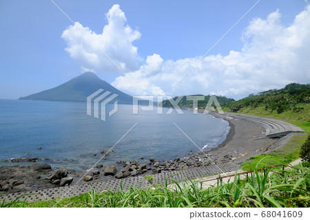 Sea turtle spawning ground in Nagasaki nose 68041609