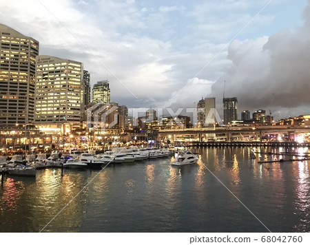 Sydney docks in Australia 68042760