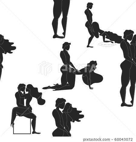 Kama Sutra, seamless pattern, design, poster, Kama Sutra, seamless pattern, design, poster, 68043072