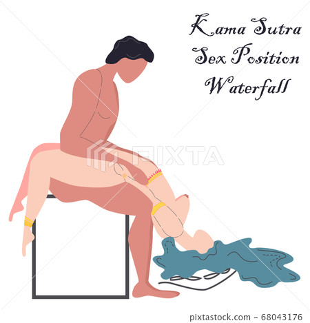 Kama Sutra, a man and a woman have sex. The art of 68043176