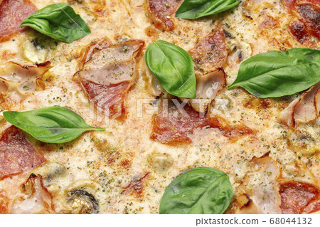 Margarita rustic italian pizza with mozzarella, Margarita rustic italian pizza with mozzarella, 68044132