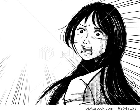 Illustration of an amazing woman 68045155