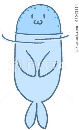 Pastel colored seals (blue) Pastel colored seals (blue) 68045514