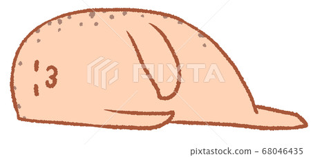 Lush pastel seal (orange) Lush pastel seal (orange) 68046435