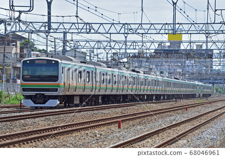 東海道本線大船-塚塚JR東E231系列1000系列S07編隊(Kouzu) 東海道本線大船-塚塚JR東E231系列1000系列S07編隊(Kouzu) 68046961