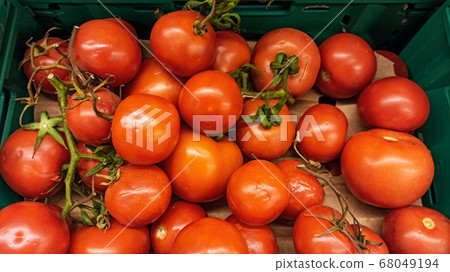 Colorful fresh and organic vegetables and fruits at the market counter in Istanbul, Turkey Colorful fresh and organic vegetables and fruits at the market counter in Istanbul, Turkey 68049194