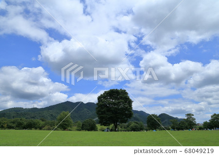 Miyagase Dam Keyaki Square Lawn 68049219