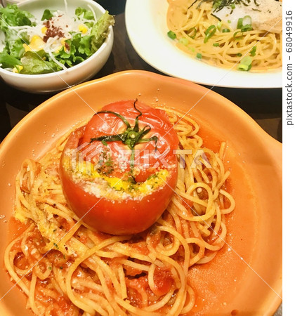 Tomato pasta set menu Tomato pasta set menu 68049916