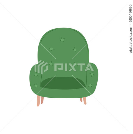 old fashioned armchair