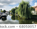 Cityscape with a canal 68050057