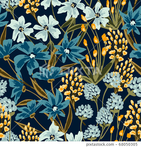 Maedow seamless pattern Maedow seamless pattern 68050305