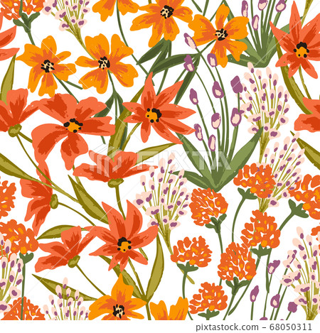 Maedow seamless pattern 68050311
